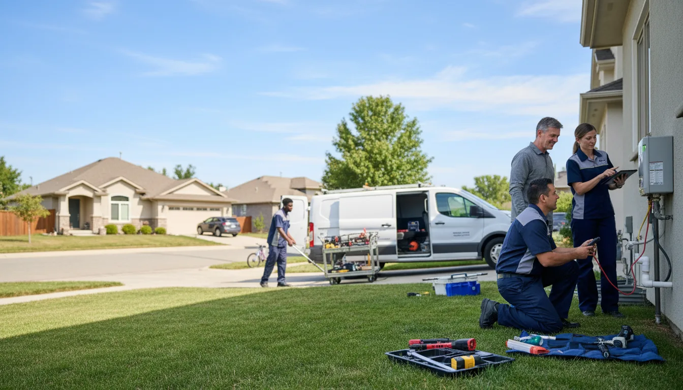 Tankless water heater service in Petersburg, VA